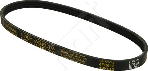 Hart 334 254 - Courroie trapézoïdale à nervures droxauto.com