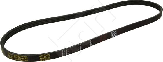 Hart 334 274 - Courroie trapézoïdale à nervures droxauto.com