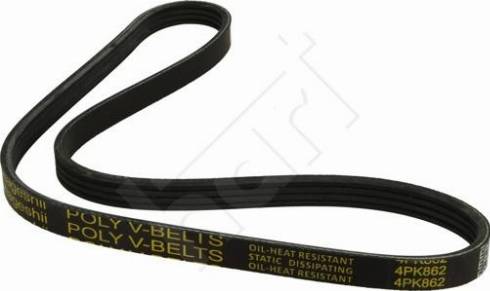 Hart 331 748 - Courroie trapézoïdale à nervures droxauto.com