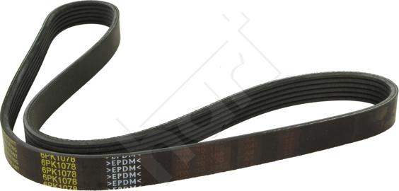 Hart 338 074 - Courroie trapézoïdale à nervures droxauto.com