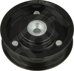 Hart 378 023 - Poulie renvoi / transmission, courroie trapézoïdale à nervures droxauto.com