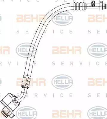 HELLA 9GS 351 338-621 - Conduite à basse pression, climatisation droxauto.com