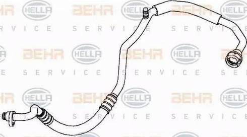 HELLA 9GS 351 338-251 - Conduite à basse pression, climatisation droxauto.com