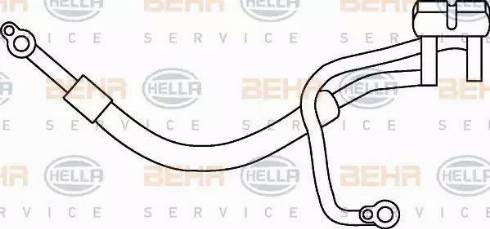 FoMoCo 1S7H19D850BJ - Conduite à haute / basse pression, climatisation droxauto.com