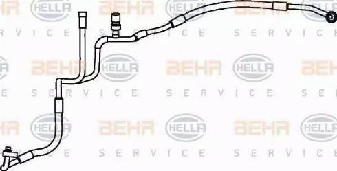 HELLA 9GS 351 337-211 - Conduite à haute pression, climatisation droxauto.com