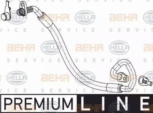 HELLA 9GS 351 337-771 - Conduite à haute pression, climatisation droxauto.com