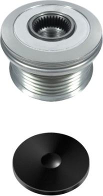 HELLA 9XU 358 039-281 - Poulie, alternateur droxauto.com