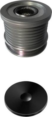 HELLA 9XU 358 038-851 - Poulie, alternateur droxauto.com