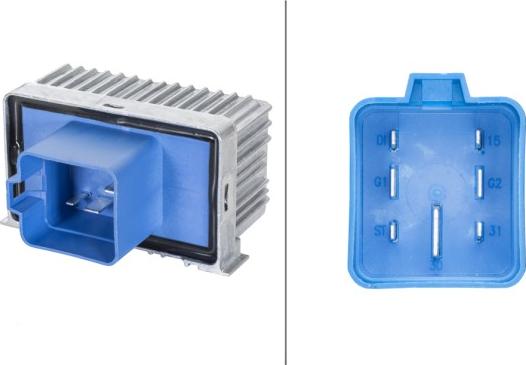 HELLA 4RV 008 188-591 - Appareil de commande, temps de préchauffage droxauto.com