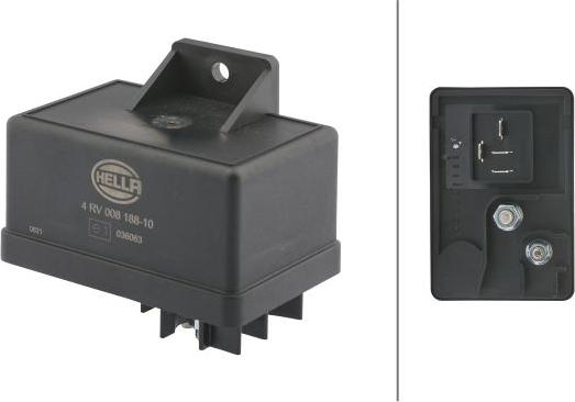 HELLA 4RV 008 188-101 - Appareil de commande, temps de préchauffage droxauto.com