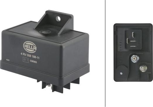 HELLA 4RV 008 188-111 - Appareil de commande, temps de préchauffage droxauto.com