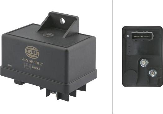 HELLA 4RV 008 188-271 - Appareil de commande, temps de préchauffage droxauto.com