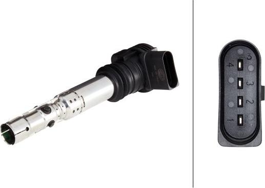 HELLA 5DA 193 175-911 - Bobine d'allumage droxauto.com