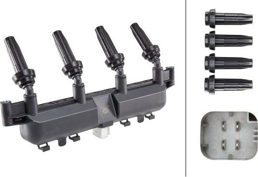 HELLA 5DA 193 175-441 - Bobine d'allumage droxauto.com