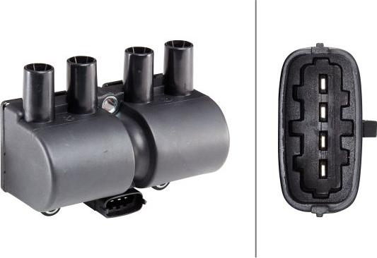 HELLA 5DA 193 175-561 - Bobine d'allumage droxauto.com