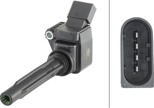 HELLA 5DA 358 057-521 - Bobine d'allumage droxauto.com