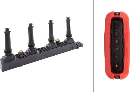 HELLA 5DA 358 000-331 - Bobine d'allumage droxauto.com