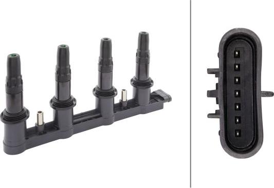 HELLA 5DA 358 000-241 - Bobine d'allumage droxauto.com