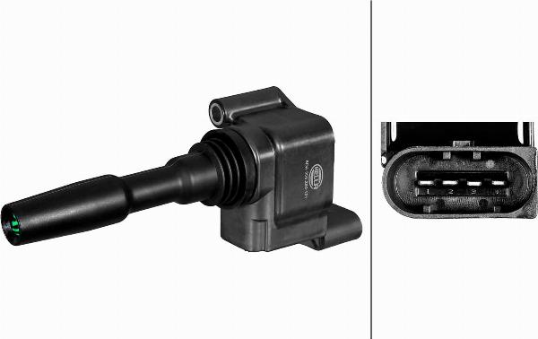 HELLA 5DA 358 290-131 - Bobine d'allumage droxauto.com
