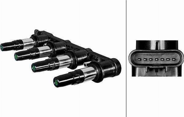 HELLA 5DA 358 290-371 - Bobine d'allumage droxauto.com