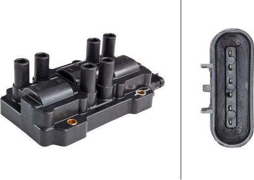 HELLA 5DA 230 035-811 - Bobine d'allumage droxauto.com