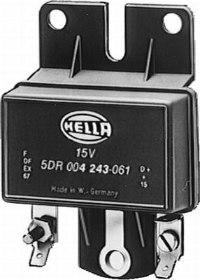 HELLA 5DR 004 243-051 - Régulateur d'alternateur droxauto.com