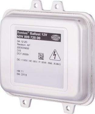 HELLA 5DV 009 720-001 - Ballast, lampe à décharge droxauto.com