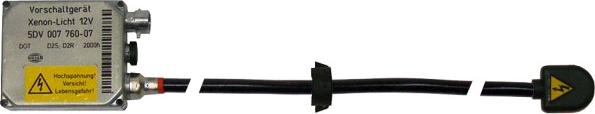 HELLA 5DV 007 760-071 - Ballast, lampe à décharge droxauto.com