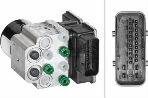 HELLA 5SD 014 989-021 - Appareil de commande, dynamique de freinage / de roulement droxauto.com