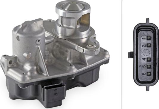 HELLA 6NU 014 864-431 - Vanne EGR droxauto.com