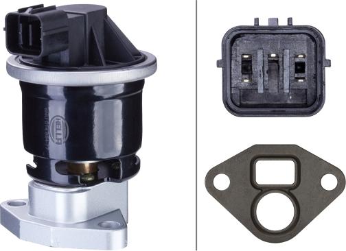 HELLA 6NU 014 864-771 - Vanne EGR droxauto.com