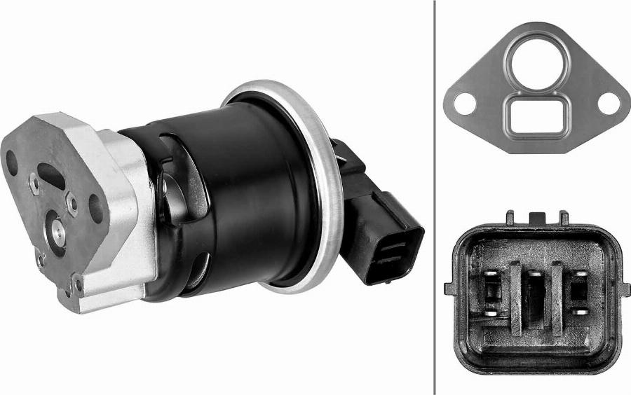 HELLA 6NU 014 865-851 - Vanne EGR droxauto.com