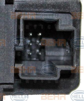 HELLA 6NW 351 345-201 - Élément d'ajustage, clapet de mélange droxauto.com