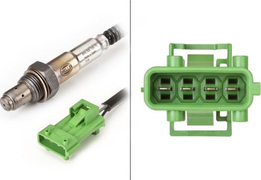 HELLA 6PA 009 165-701 - Sonde lambda droxauto.com