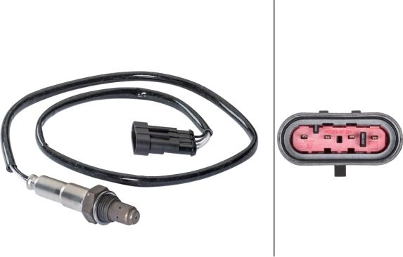 HELLA 6PA 358 066-971 - Sonde lambda droxauto.com