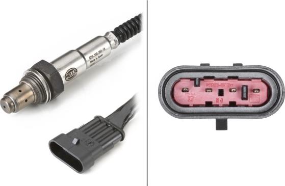 HELLA 6PA 358 066-161 - Sonde lambda droxauto.com