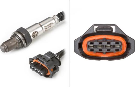 HELLA 6PA 358 066-121 - Sonde lambda droxauto.com