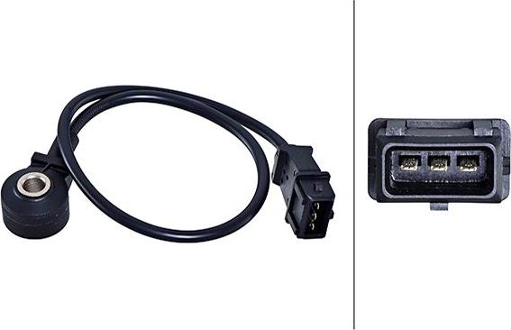 HELLA 6PG013 114-421 - Capteur de cognement droxauto.com