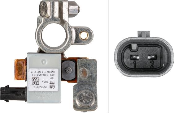 HELLA 6PK 010 557-431 - Capteur, Gestion des batteries droxauto.com