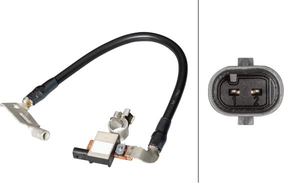 HELLA 6PK 013 288-911 - Capteur, Gestion des batteries droxauto.com