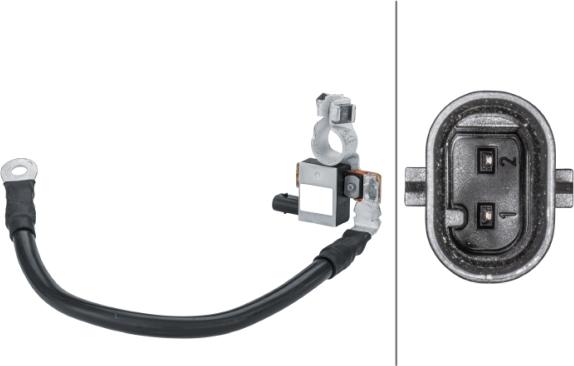 HELLA 6PK 358 158-001 - Capteur, Gestion des batteries droxauto.com