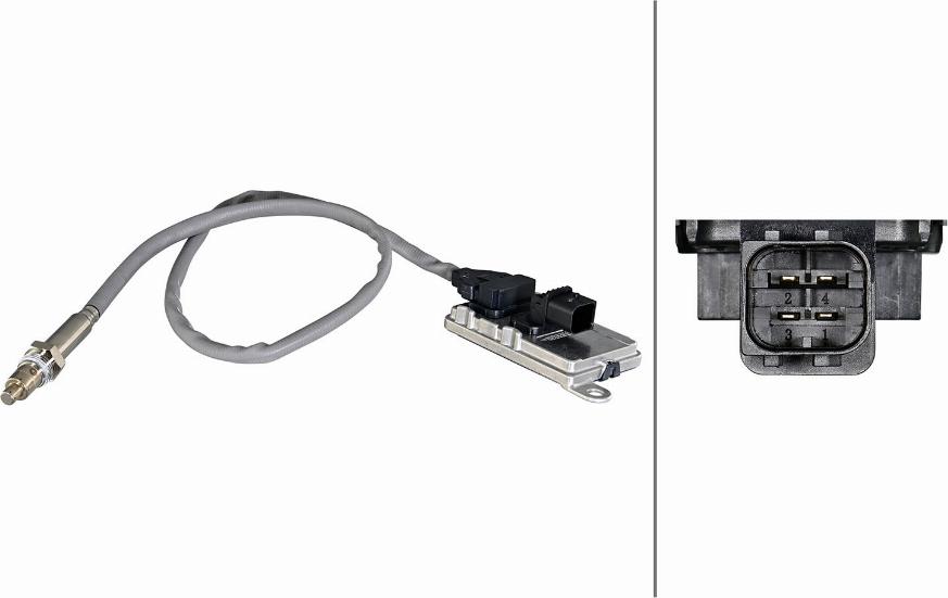 HELLA 6PN 358 186-901 - Capteur NOx, Injection d'urée droxauto.com