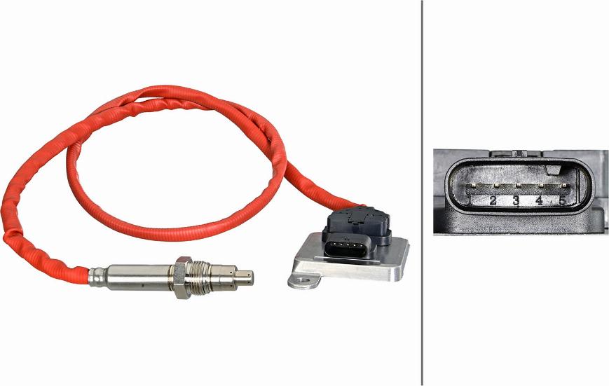 HELLA 6PN 358 307-081 - Capteur NOx, Injection d'urée droxauto.com