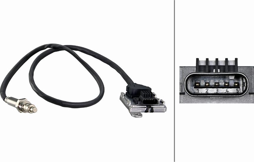 HELLA 6PN 358 307-021 - Capteur NOx, Injection d'urée droxauto.com