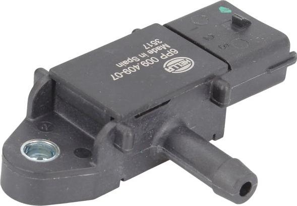 HELLA 6PP 009 409-071 - Capteur, pression des gaz échappement droxauto.com