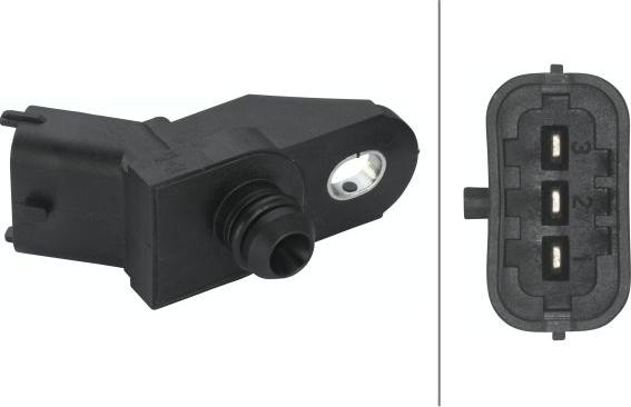 HELLA 6PP 009 400-451 - Capteur, pression de suralimentation droxauto.com