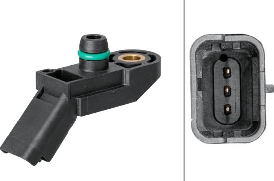 HELLA 6PP 009 400-161 - Capteur, pression du tuyau d'admission droxauto.com