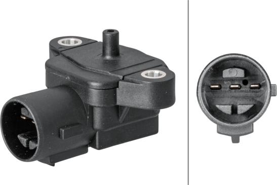 HELLA 6PP 009 400-371 - Capteur, pression du tuyau d'admission droxauto.com