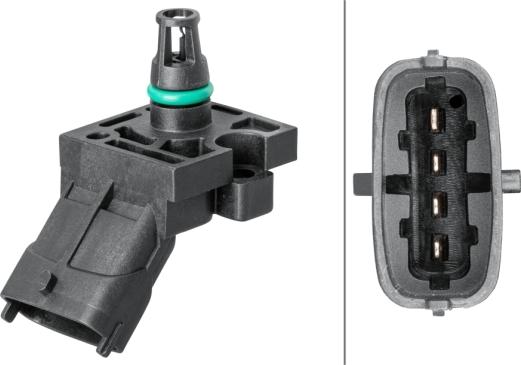 HELLA 6PP 013 112-041 - Capteur, pression du tuyau d'admission droxauto.com
