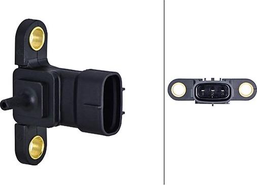 HELLA 6PP358 152-481 - Capteur, pression de suralimentation droxauto.com